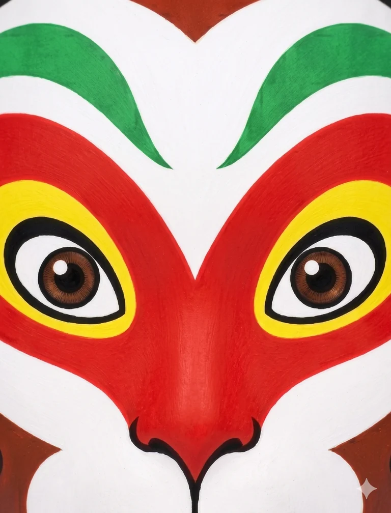 Sun Wukong, the Monkey King, and his 火眼金睛 — the fiery eyes with golden pupils.